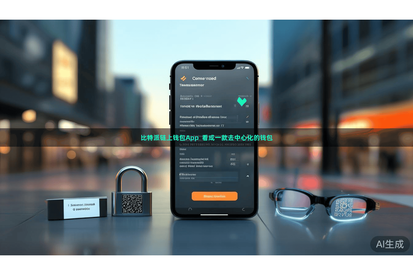 比特派链上钱包App  看成一款去中心化的钱包